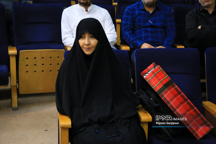 مراسم تکریم و معارفه رئیس سازمان بسیج رسانه استان اصفهان