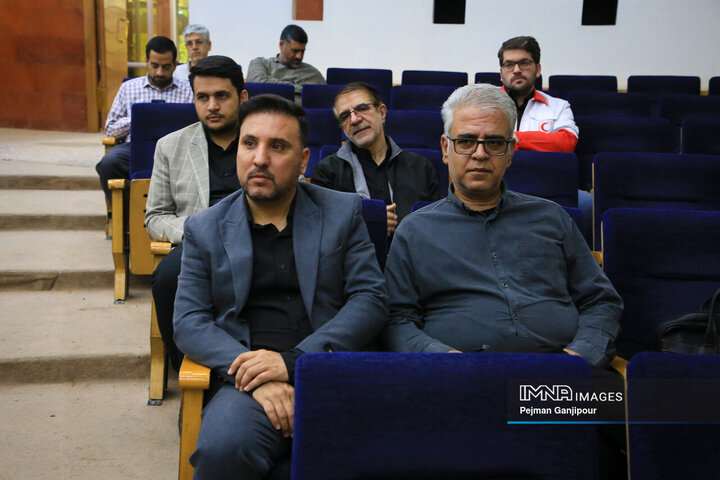 مراسم تکریم و معارفه رئیس سازمان بسیج رسانه استان اصفهان