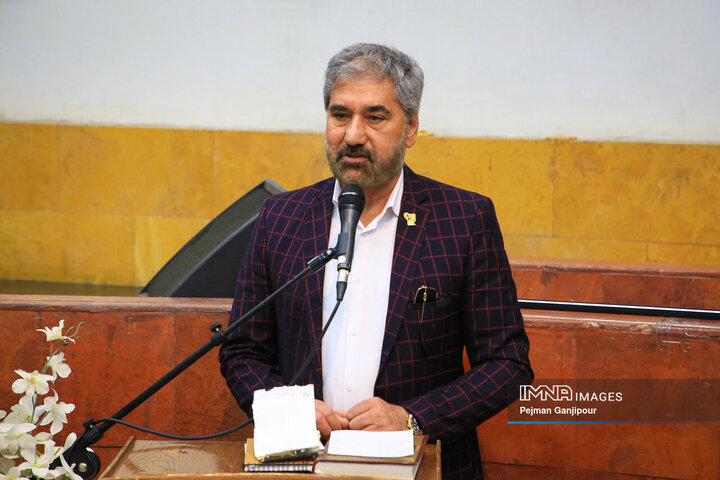 مراسم تکریم و معارفه رئیس سازمان بسیج رسانه استان اصفهان