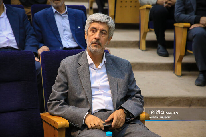 مراسم تکریم و معارفه رئیس سازمان بسیج رسانه استان اصفهان