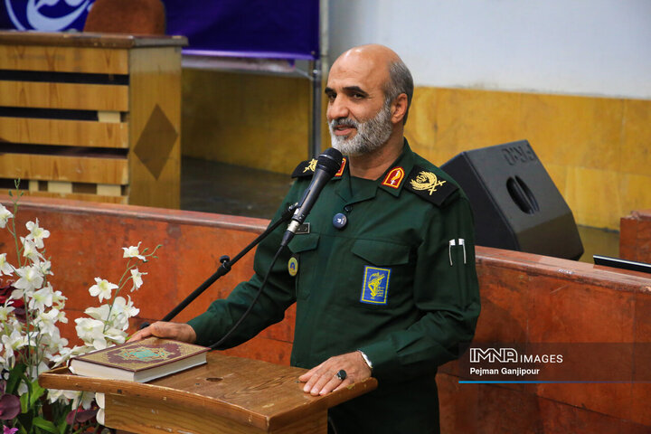 مراسم تکریم و معارفه رئیس سازمان بسیج رسانه استان اصفهان