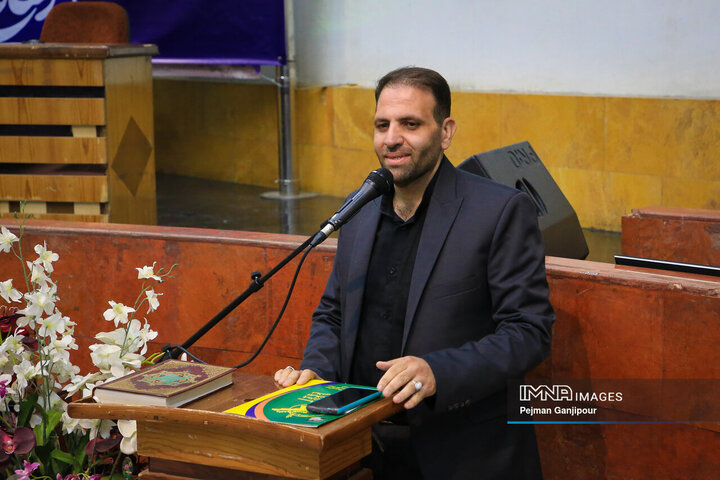 مراسم تکریم و معارفه رئیس سازمان بسیج رسانه استان اصفهان