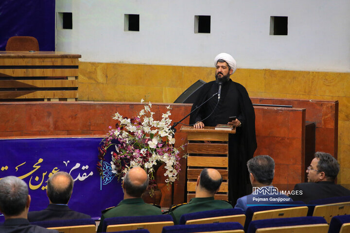 مراسم تکریم و معارفه رئیس سازمان بسیج رسانه استان اصفهان