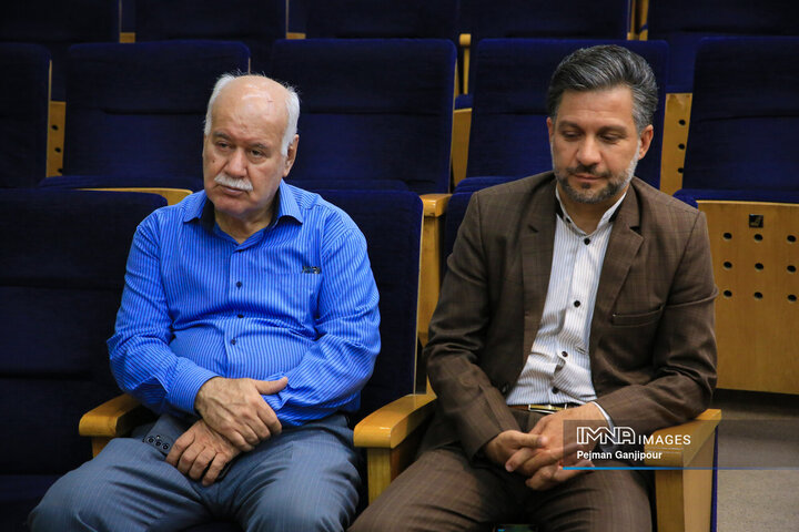 مراسم تکریم و معارفه رئیس سازمان بسیج رسانه استان اصفهان