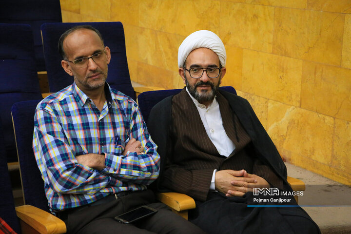 مراسم تکریم و معارفه رئیس سازمان بسیج رسانه استان اصفهان