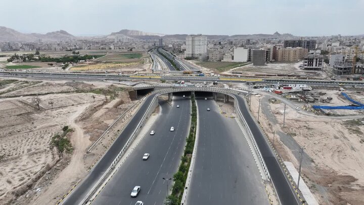 تکمیل مسیر دسترسی تقاطع حکیم در قم