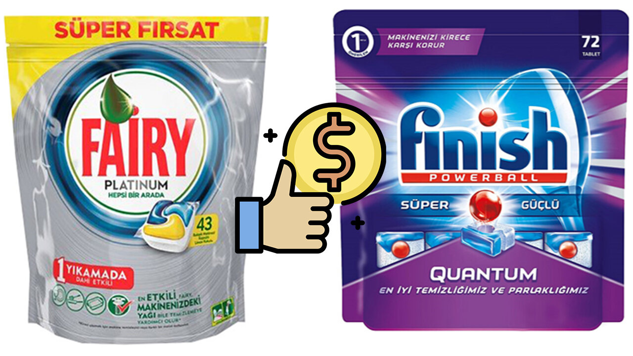 مقایسه قیمت قرص ظرفشویی