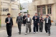 لباس فاخر کُردی بر تن سفیر کره جنوبی + عکس