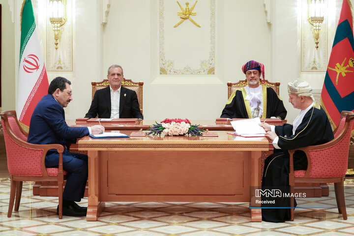 امضای تفاهم‌نامه مشترک میان ایران وعمان