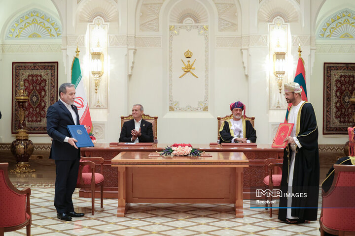 امضای تفاهم‌نامه مشترک میان ایران وعمان