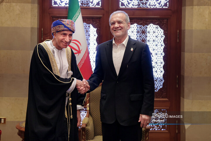 دیدار معاون نخست وزیر عمان با رئیس جمهور