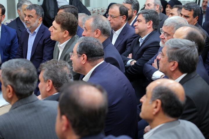 دیدار وزیر کشور و استانداران با رهبر انقلاب