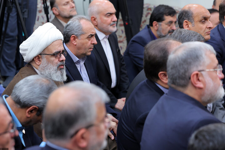 دیدار وزیر کشور و استانداران با رهبر انقلاب