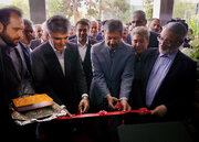 آیین افتتاح ساختمان جدید بانک ملی شعبه مرکزی کاشان