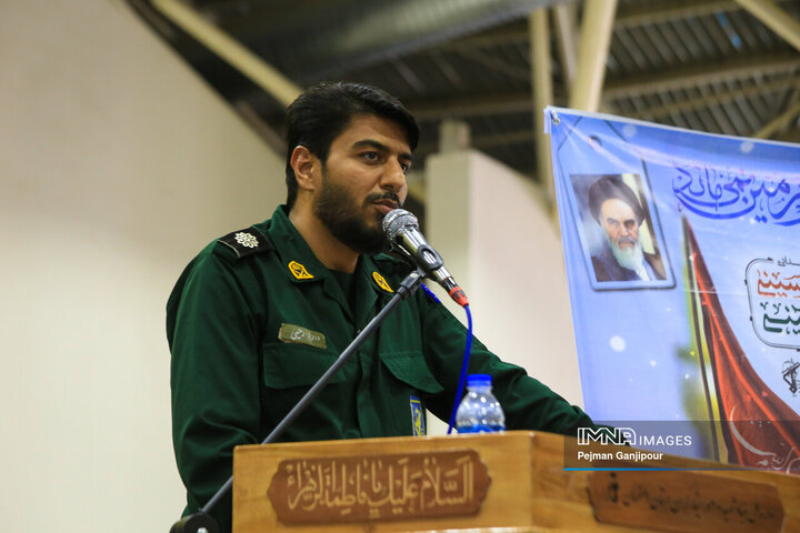 آیین بدرقه کاروان دو امدادی «عاشقان حسینی، زائران خمینی»