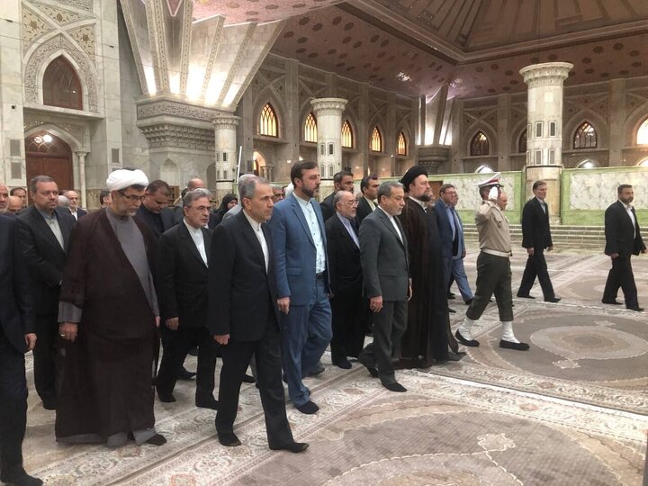 تجدید میثاق کارکنان وزارت خارجه با آرمان‌های بنیانگذار انقلاب اسلامی