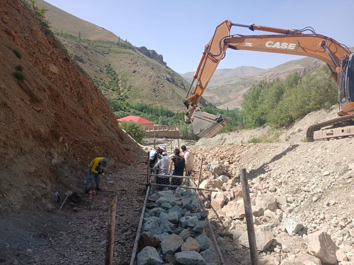 ایمن‌سازی محوطه تاریخی کاخ ناصری در برابر سیلاب