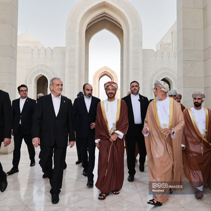 بازدید از مسجد جامع سلطان قابوس