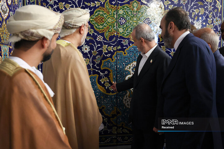 بازدید از مسجد جامع سلطان قابوس