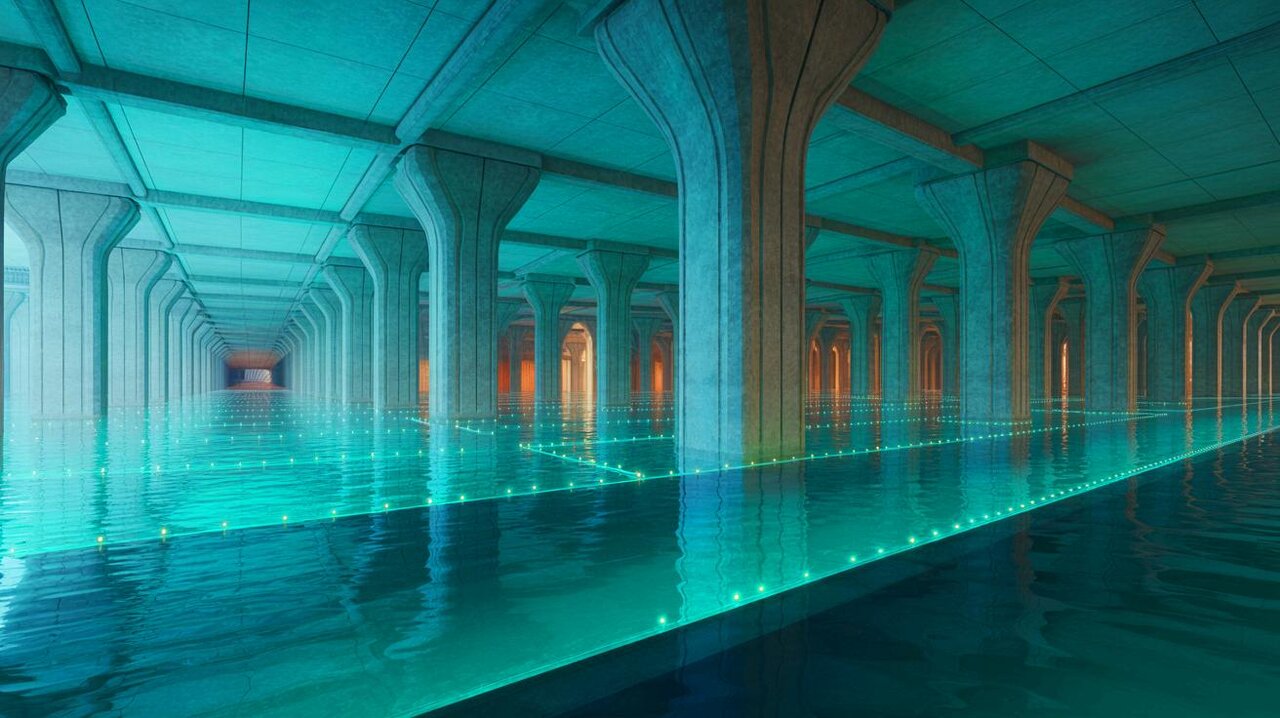 شاهکار مهندسی ژاپن برای مقابله با سیلاب