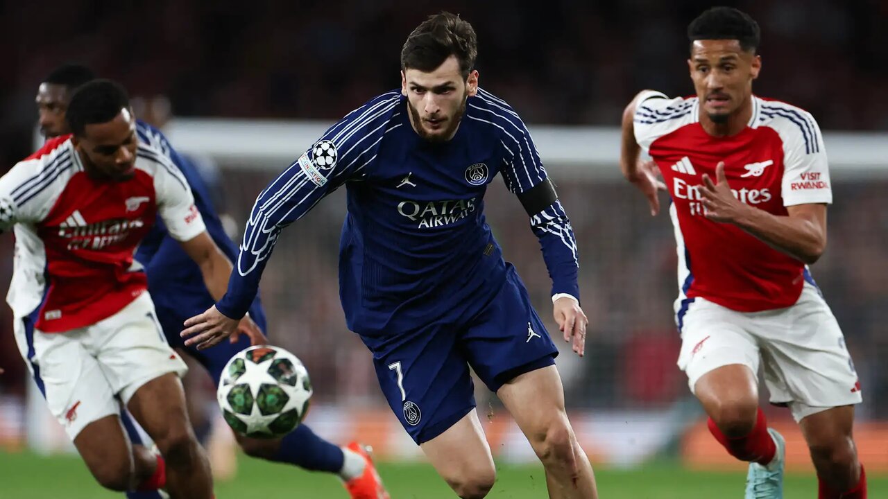 اینتر مقابل پاریسنژرمن با ۶ دوئل حساس / خط به خط با فینال لیگ قهرمانان اروپا