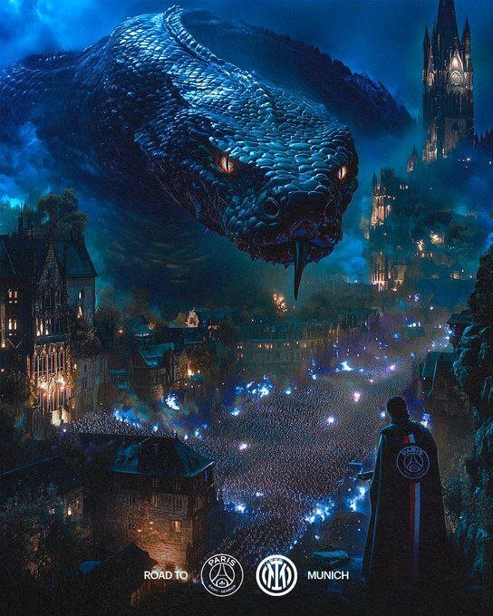 پوستر اینتر برای دیدار فینال لیگ قهرمانان اروپا مقابل پاریسنژرمن + عکس