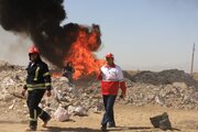 تمرین آمادگی برای بحران در مانور زلزله خلیج فارس در سیرجان