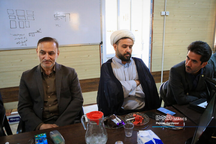 بازدید اعضای کمیسیون عمران شورای شهر اصفهان ا پروژه باغ مشاهیر