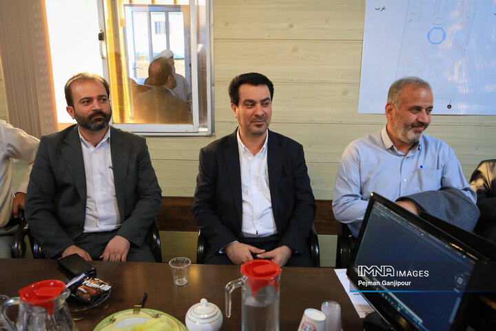 بازدید اعضای کمیسیون عمران شورای شهر اصفهان ا پروژه باغ مشاهیر