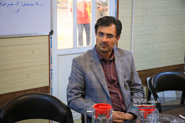 بازدید اعضای کمیسیون عمران شورای شهر اصفهان ا پروژه باغ مشاهیر