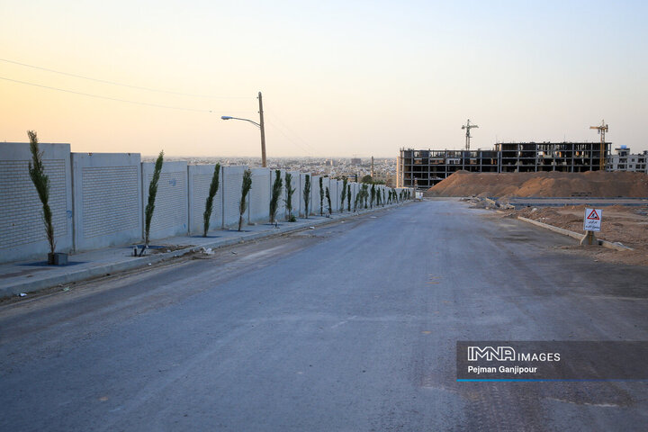 بازدید اعضای کمیسیون عمران شورای شهر اصفهان ا پروژه باغ مشاهیر