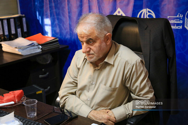 بازدید اعضای کمیسیون عمران شورای شهر اصفهان ا پروژه باغ مشاهیر