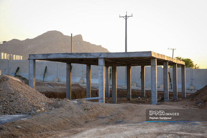 بازدید اعضای کمیسیون عمران شورای شهر اصفهان ا پروژه باغ مشاهیر