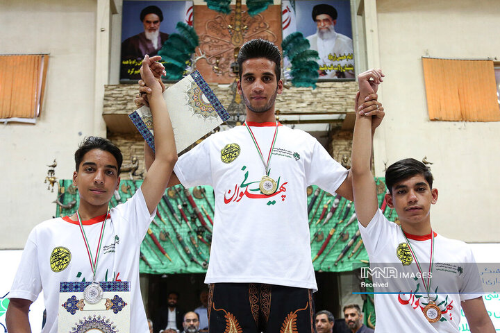 اختتامیه مسابقات ورزش باستانی هیئت های مذهبی اصفهان