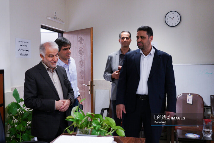 بازدید رئیس شورای شهر اصفهان از منطقه 12