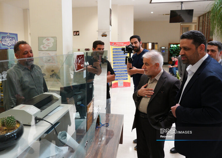 بازدید رئیس شورای شهر اصفهان از منطقه 12