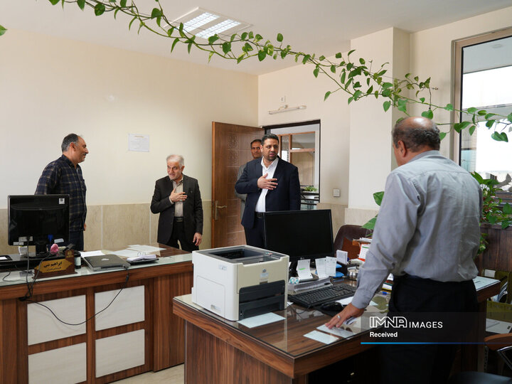 بازدید رئیس شورای شهر اصفهان از منطقه 12