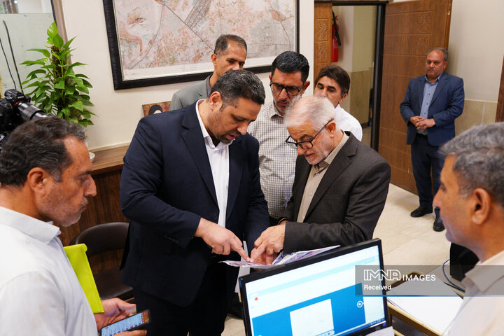 بازدید رئیس شورای شهر اصفهان از منطقه 12