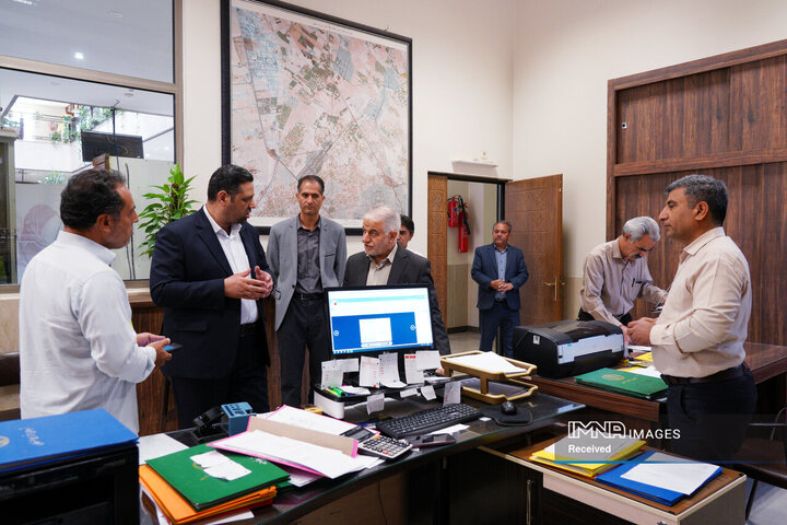 بازدید رئیس شورای شهر اصفهان از منطقه 12