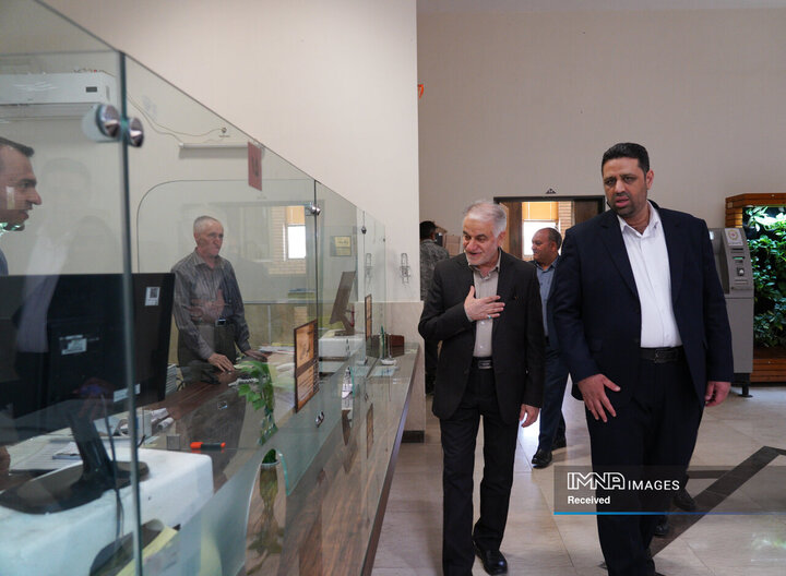 بازدید رئیس شورای شهر اصفهان از منطقه 12