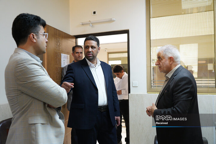 بازدید رئیس شورای شهر اصفهان از منطقه 12