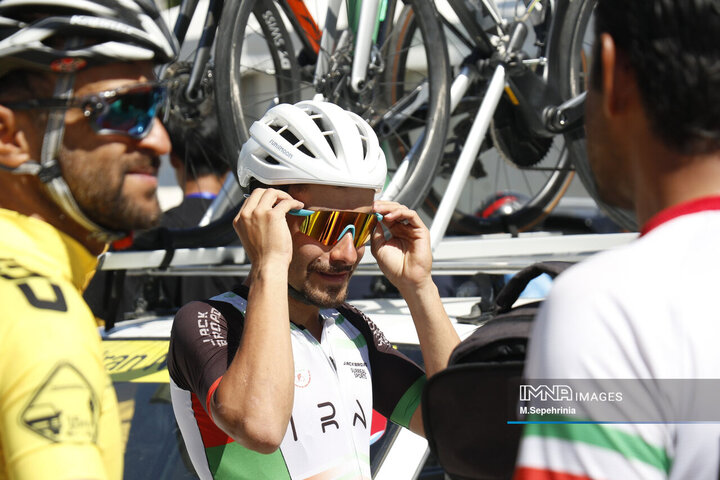 مرحله آخر تور بین المللی دوچرخه سواری ایران - آذربایجان