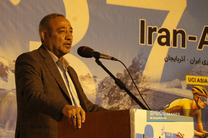 مرحله آخر تور بین المللی دوچرخه سواری ایران - آذربایجان