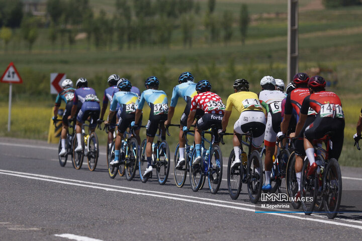 مرحله آخر تور بین المللی دوچرخه سواری ایران - آذربایجان