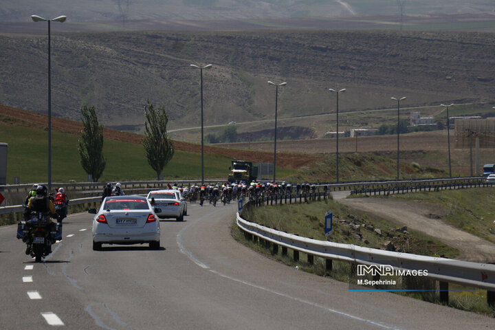 مرحله آخر تور بین المللی دوچرخه سواری ایران - آذربایجان