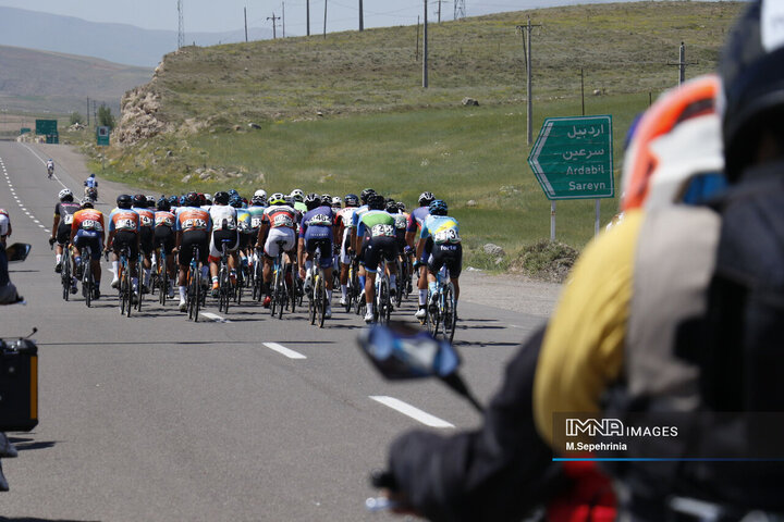 مرحله آخر تور بین المللی دوچرخه سواری ایران - آذربایجان