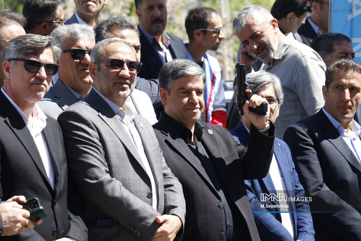 مرحله آخر تور بین المللی دوچرخه سواری ایران - آذربایجان