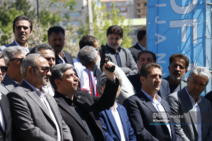 مرحله آخر تور بین المللی دوچرخه سواری ایران - آذربایجان