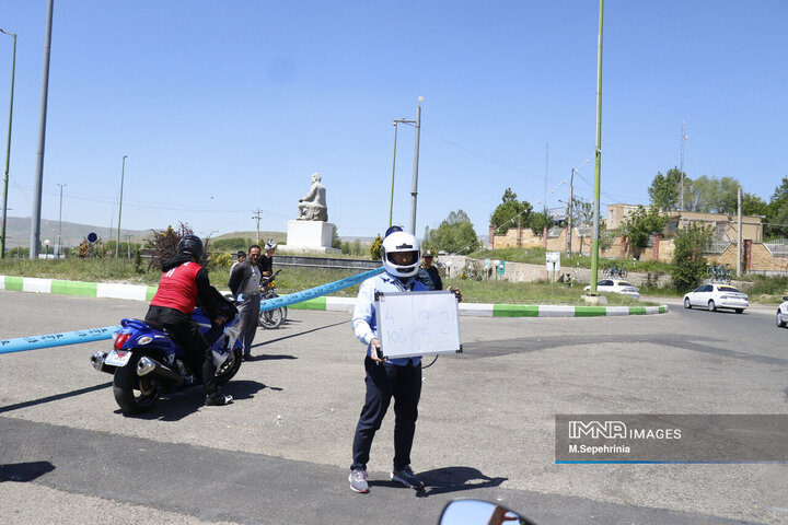 مرحله آخر تور بین المللی دوچرخه سواری ایران - آذربایجان