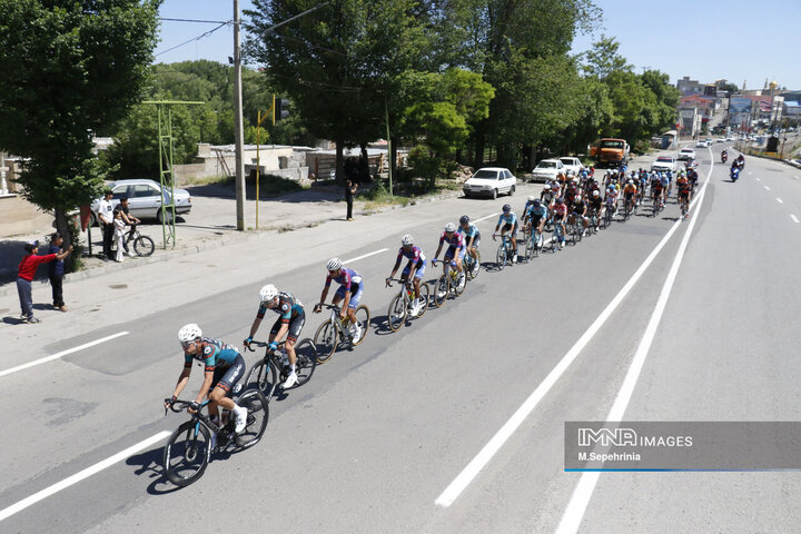 مرحله آخر تور بین المللی دوچرخه سواری ایران - آذربایجان